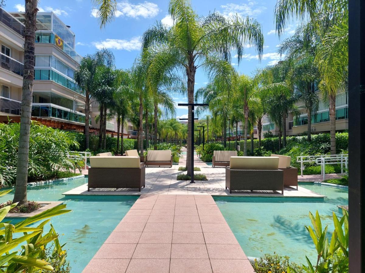 Barra Garden Happy - Condominio Barra Village Lakes Tipo Resort - Recreio Dos Bandeirantes 리오데자네이루 외부 사진